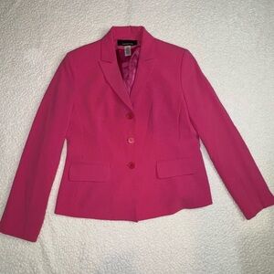 Jones New York Vibrant Pink Blazer